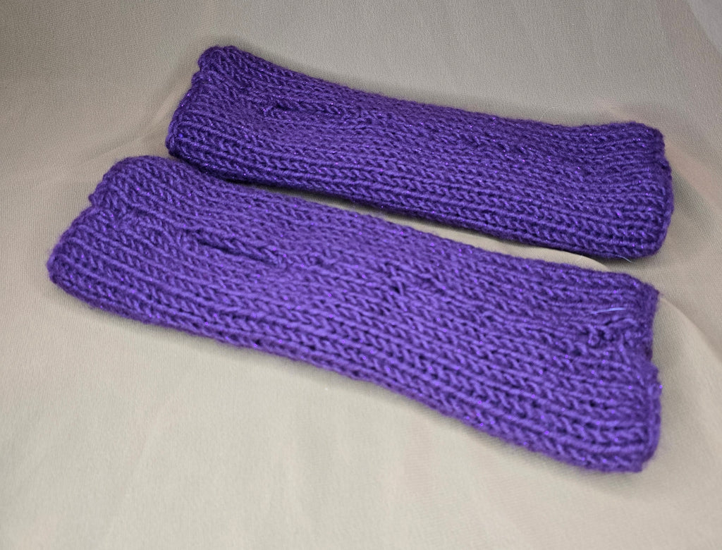 Fingerless Knit Gloves
