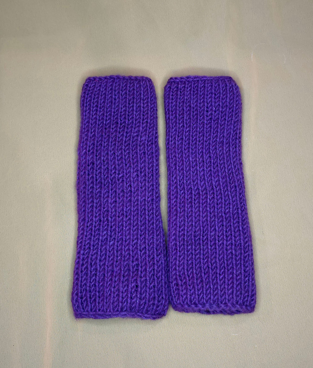 Fingerless Knit Gloves