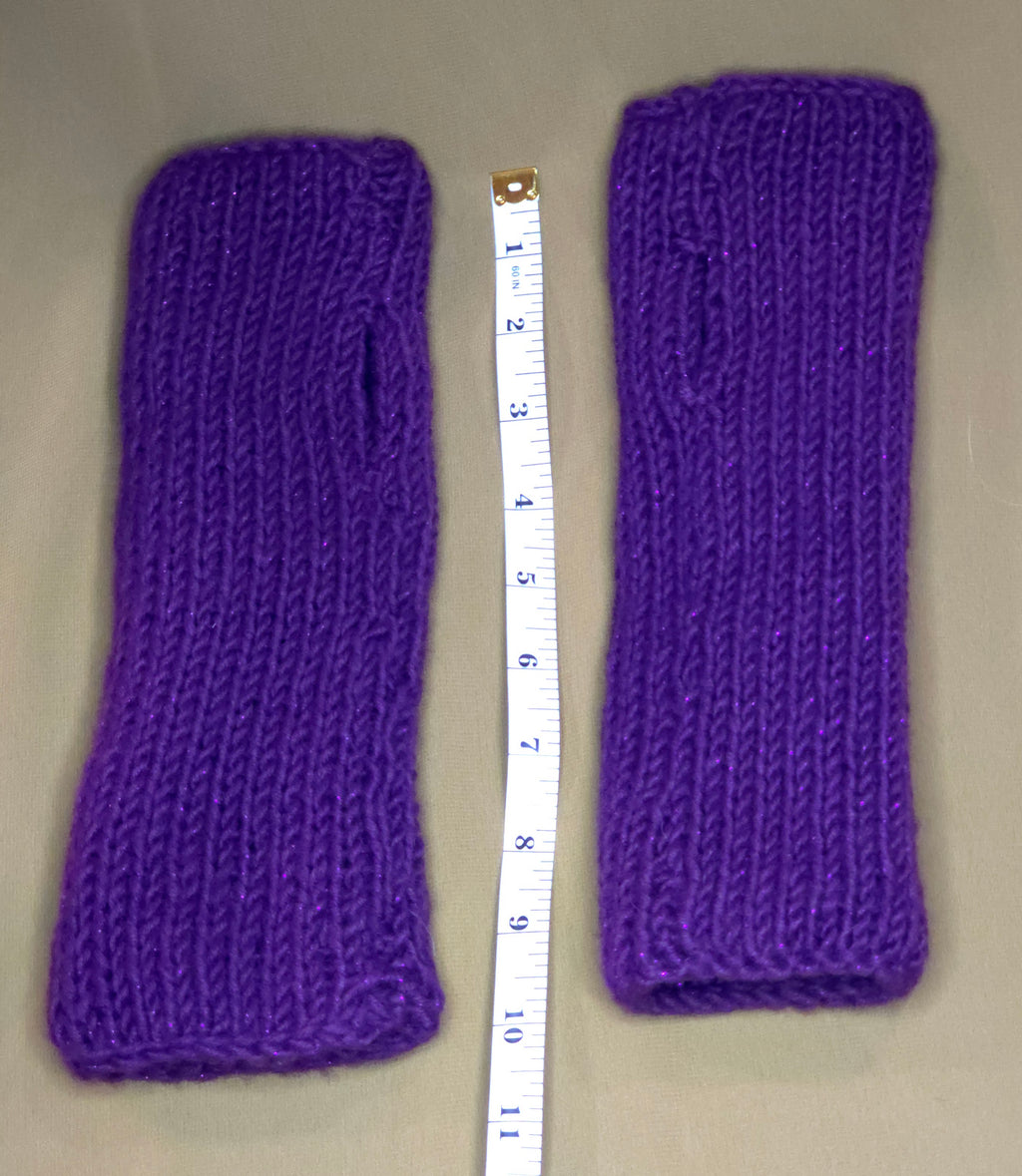 Fingerless Knit Gloves