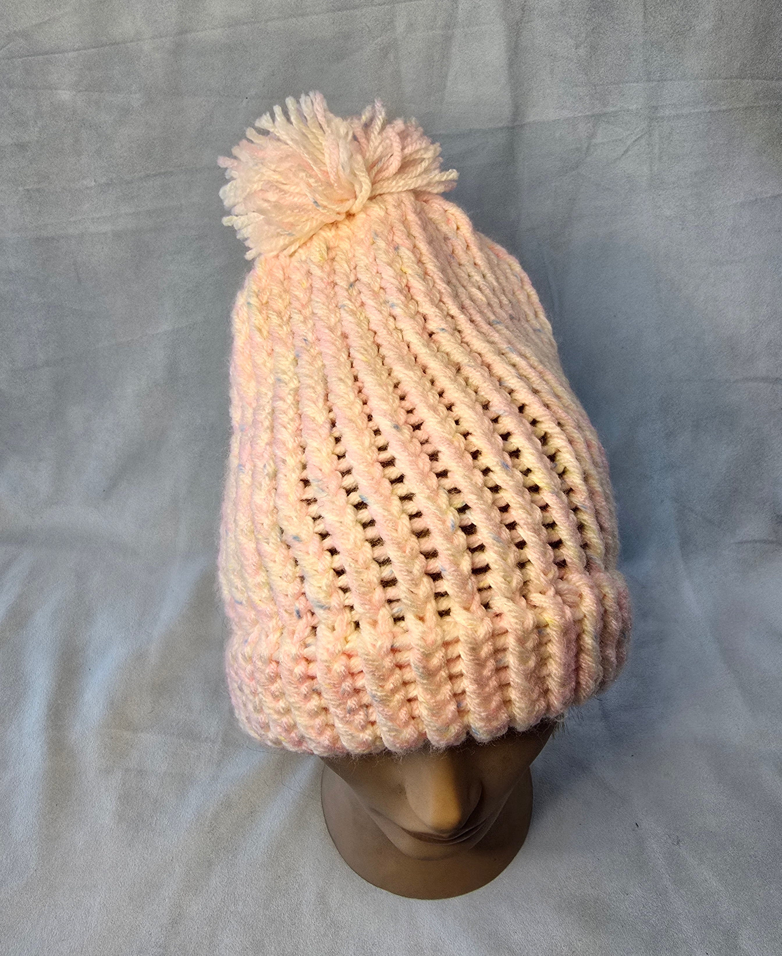 Beanie Pink Speckled