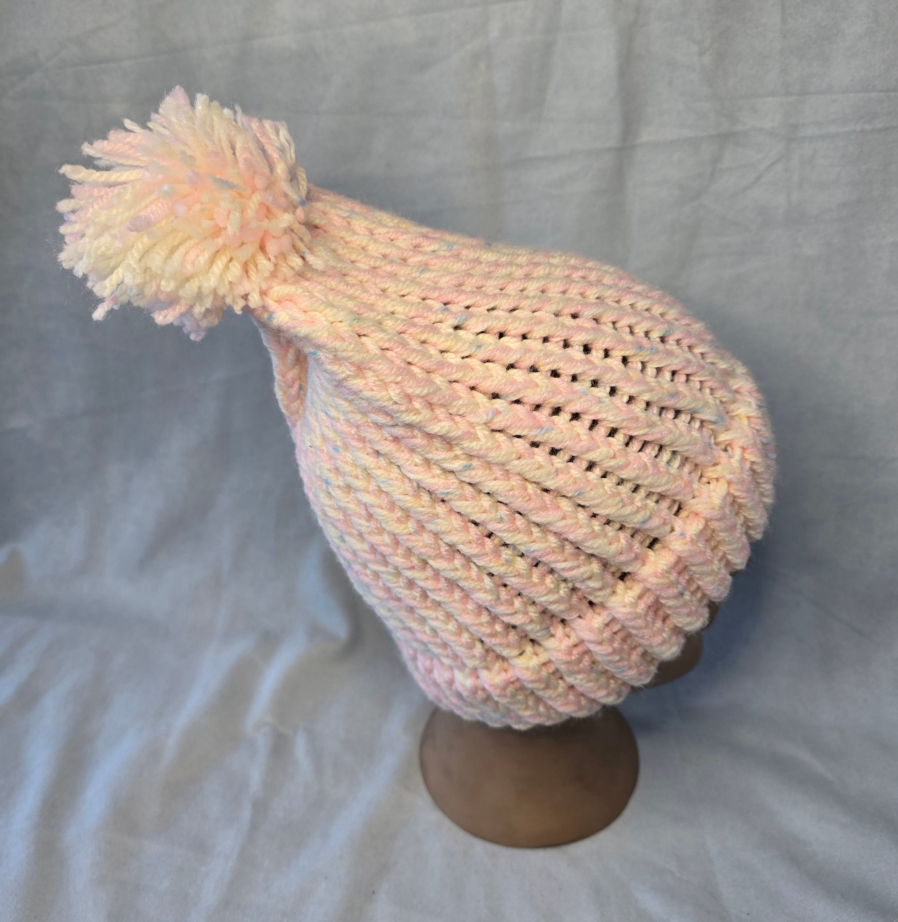 Beanie Pink Speckled