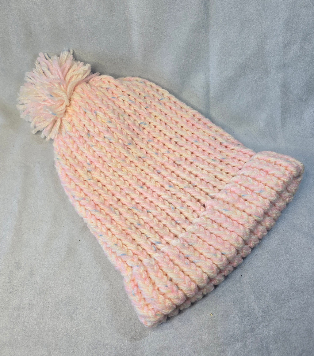 Beanie Pink Speckled