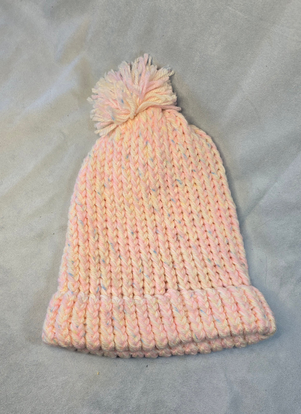 Beanie Pink Speckled