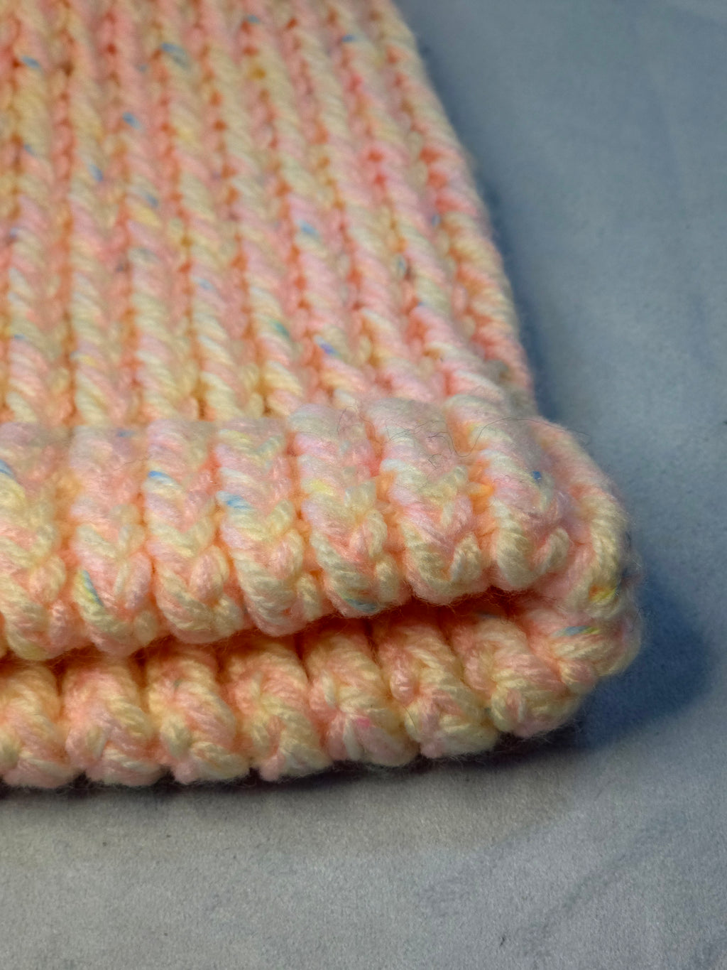 Beanie Pink Speckled