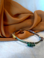 Natural Stone Bangle Bracelet