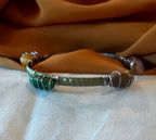 Natural Stone Bangle Bracelet