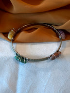 Natural Stone Bangle Bracelet