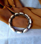 Shell Bangle Bracelet