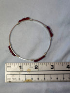 Wire and Bead Wrapped Bracelet