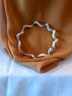 Spiral Beaded Bangle Bracelet