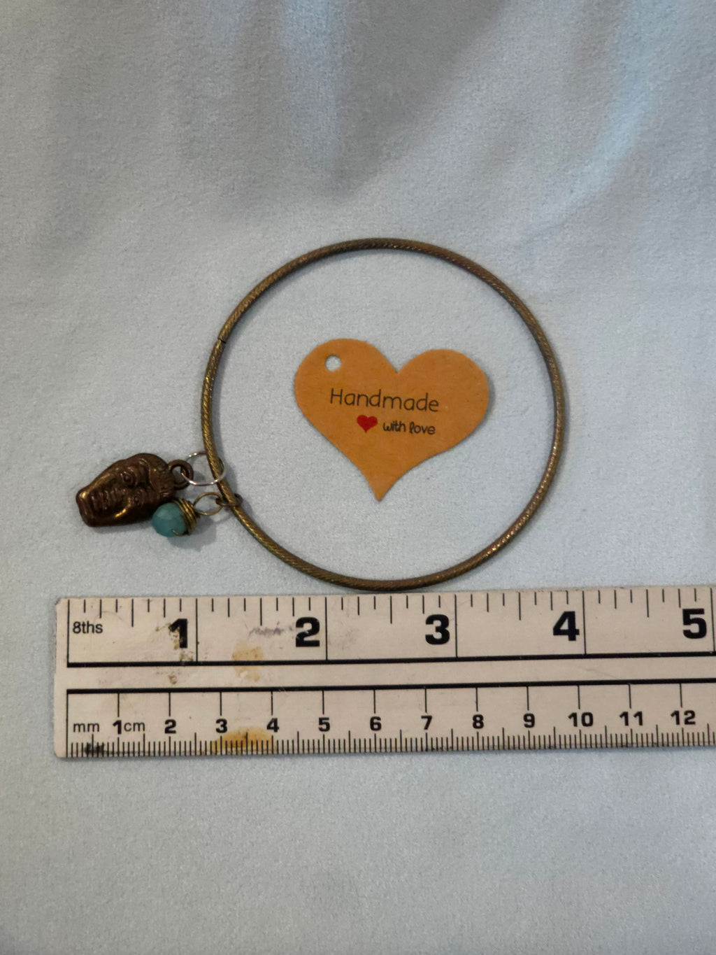 Bangle Face Charm Bracelet