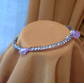 Rhinestone Bangle Bracelet