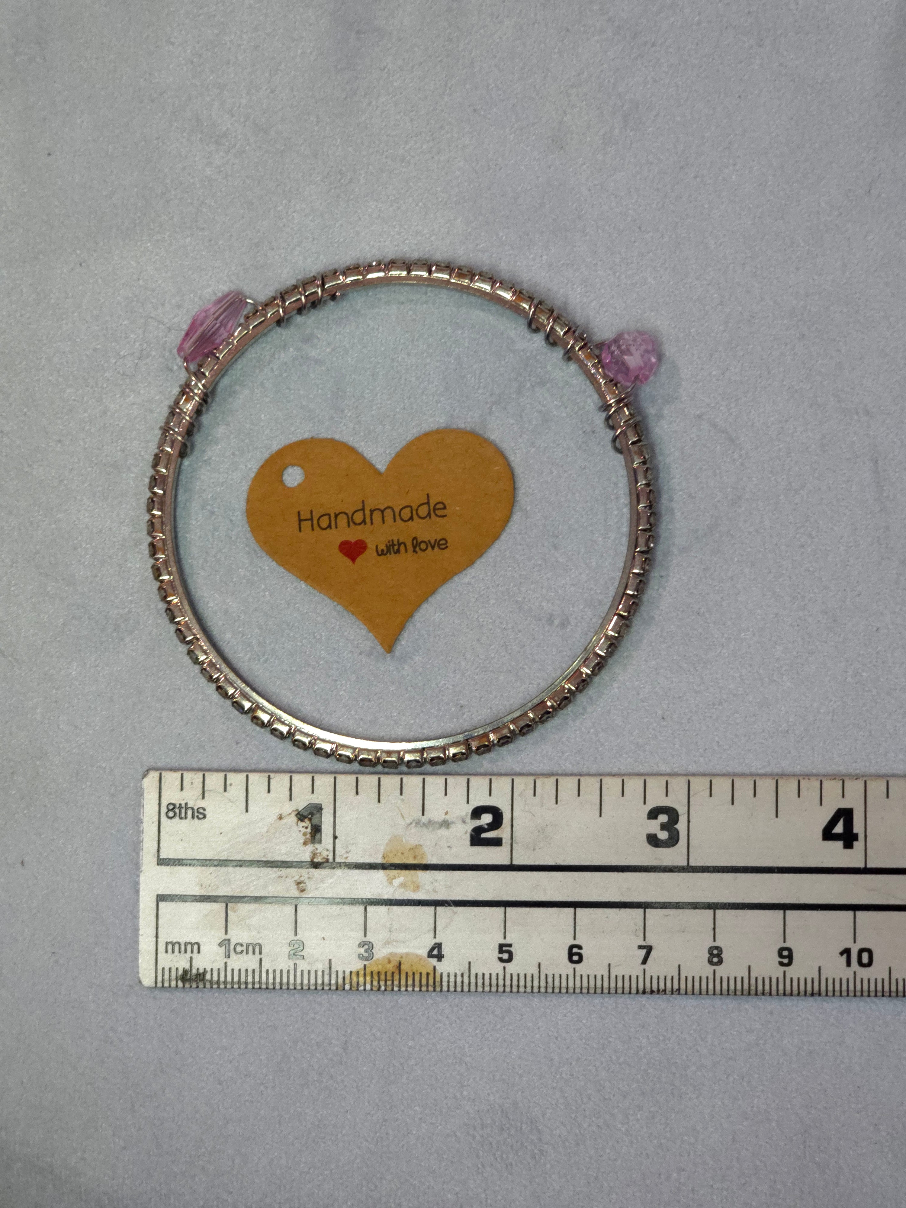 Rhinestone Bangle Bracelet