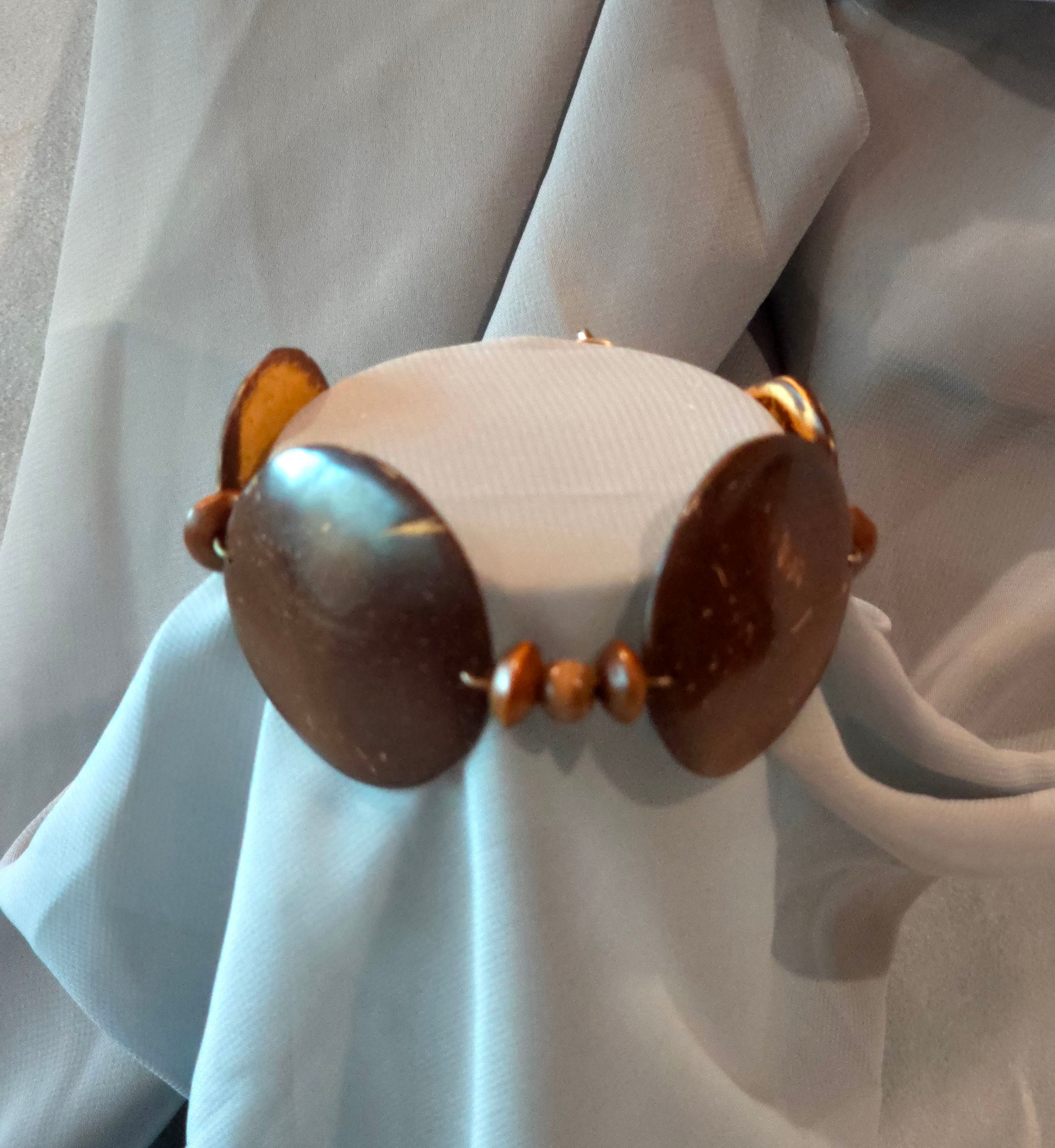 Handmade Coconut Shell Bracelet