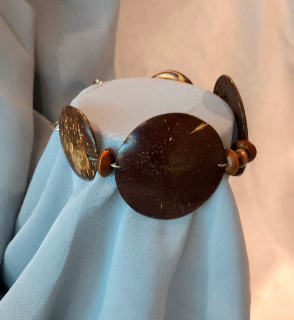 Handmade Coconut Shell Bracelet