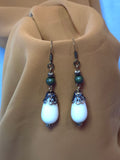 Handmade dangle earring