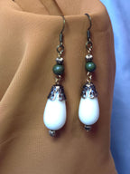 Handmade dangle earring