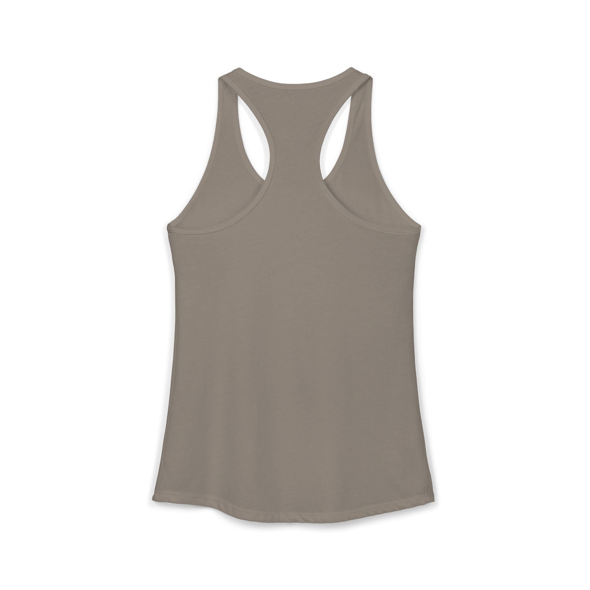 Deer Face Women's Racerback Tank — Nature-Inspired Casual Tank Top