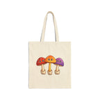 Mushroom Love Canvas Tote