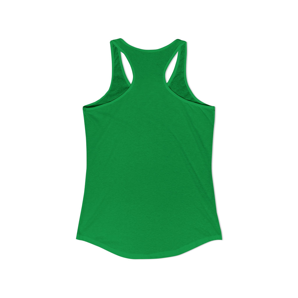 Deer Face Women's Racerback Tank — Nature-Inspired Casual Tank Top